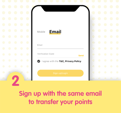 APP Sign up