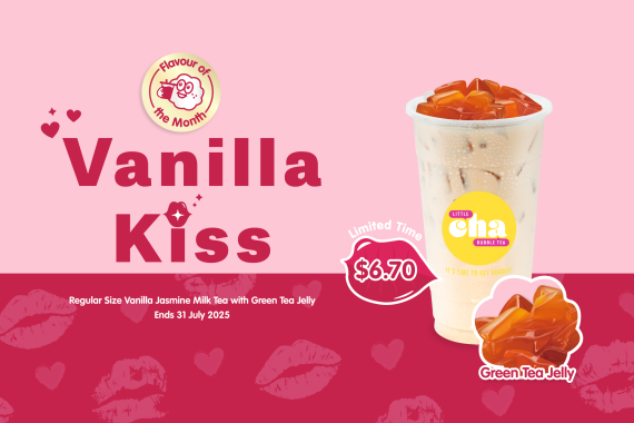Vanilla Kiss! July Flavour of the Month