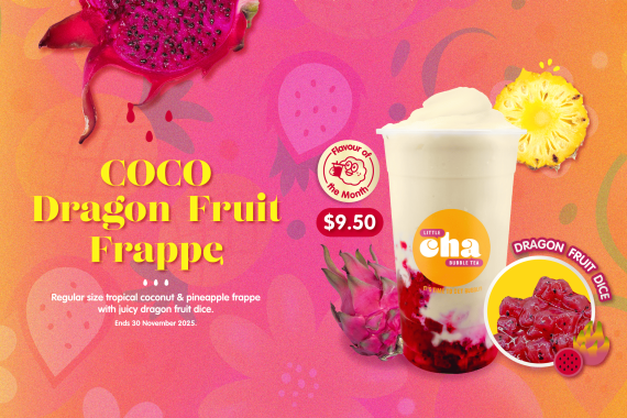 COCO DRAGON FRUIT FRAPPE