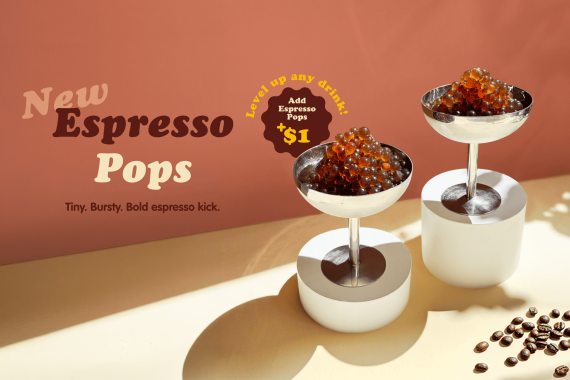 LEVEL UP YOU DRINK WITH NEW POPS!